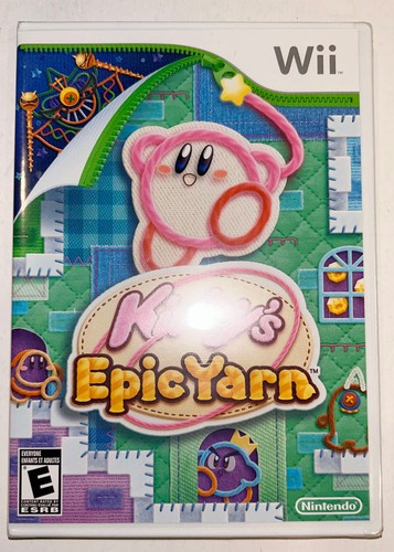 Nintendo wii kirby epic yarn - nintendo, kirby's
