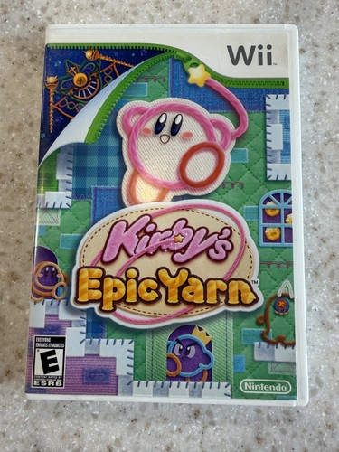 Kirby epic yarn nintendo wii - kirby's,