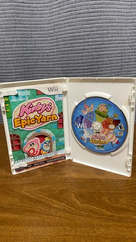 Kirby epic yarn - yarn, wii
