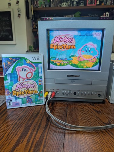 Kirby epic yarn nintendo wii - yarn,