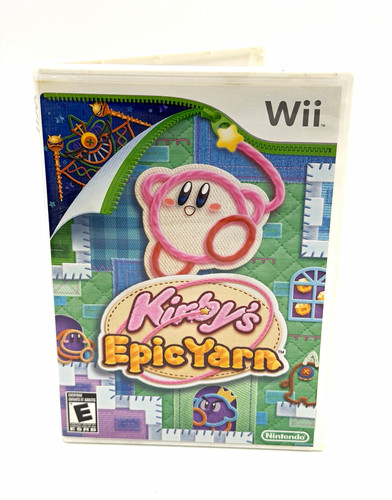 Kirby epic yarn wii - kirby’s,